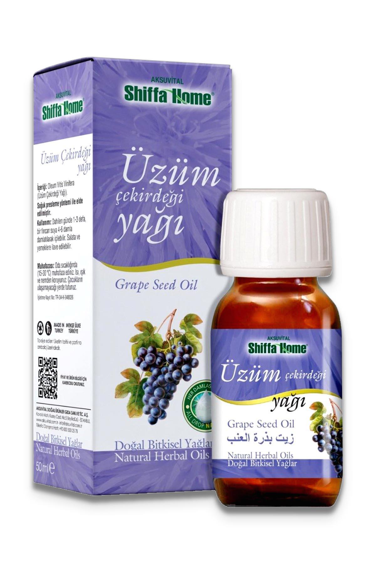 Shiffa Home (Aksuvital) Üzüm Çekirdeği Yağı 50 ml