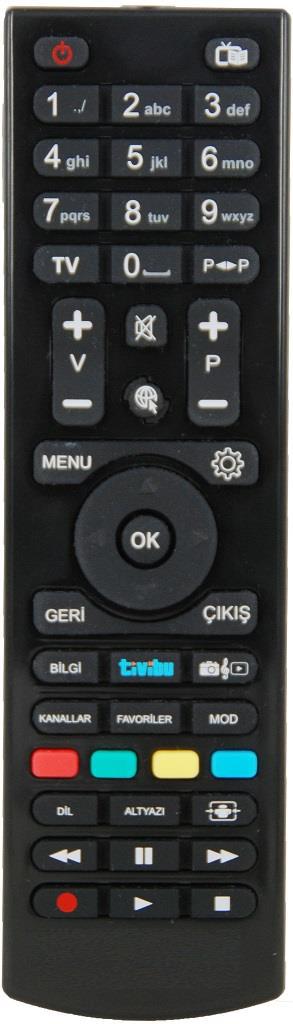 TiviBu Hd Remote Control Uydu Kumandası