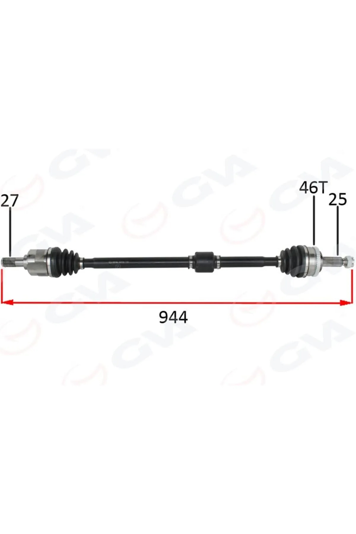 KOMPLE AKS ÖN SAG HYUNDAI I30 FD 1.4i AT/MT ABSLI 07-11 GVA 4491024 495002L000-495002L010