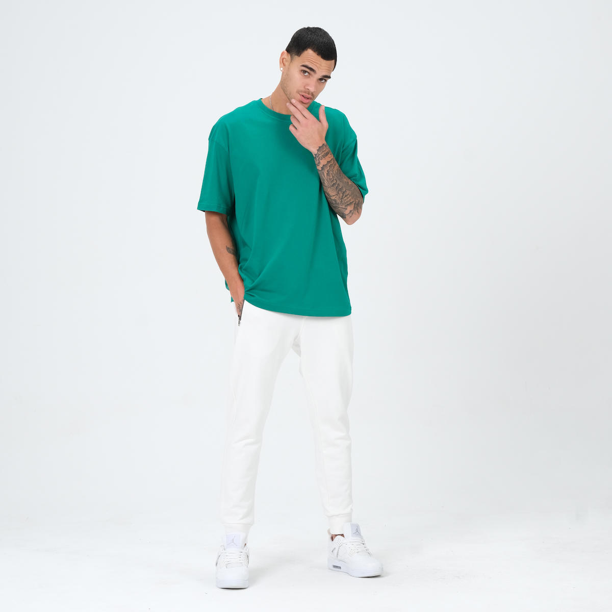 Oversize Basic Erkek Tshirt