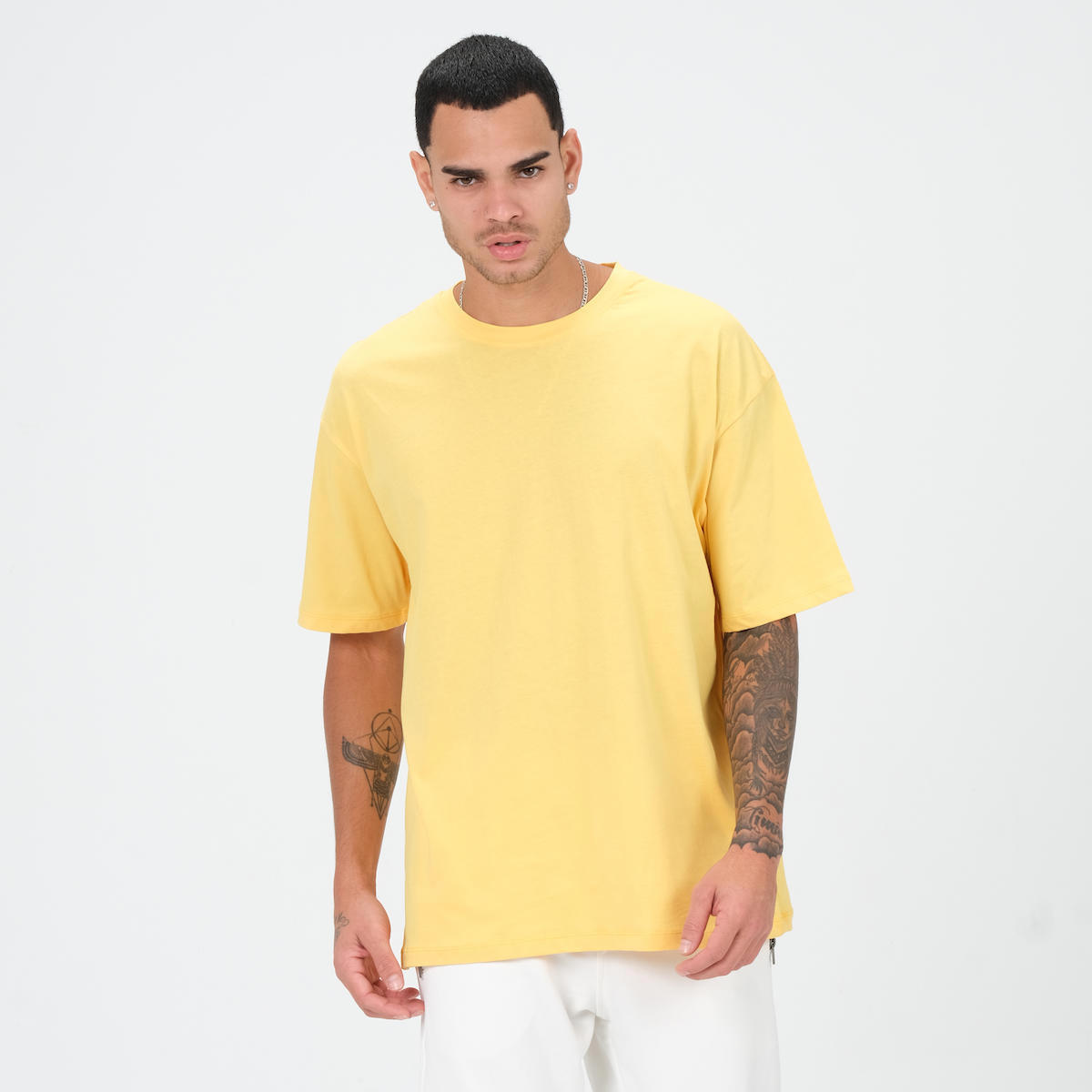 Oversize Basic Erkek Tshirt