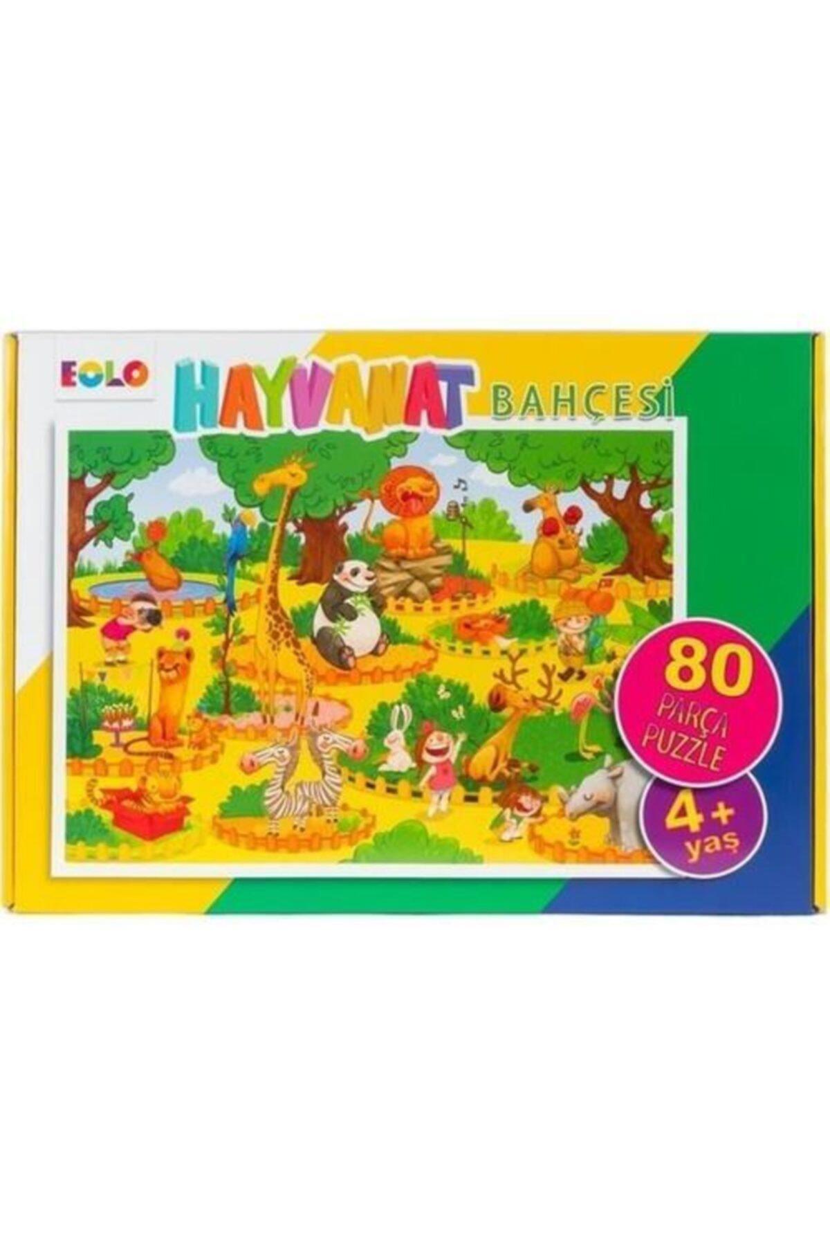 80 Parça Hayvanat Bahçesi Yer Puzzle | 4 Yaş |