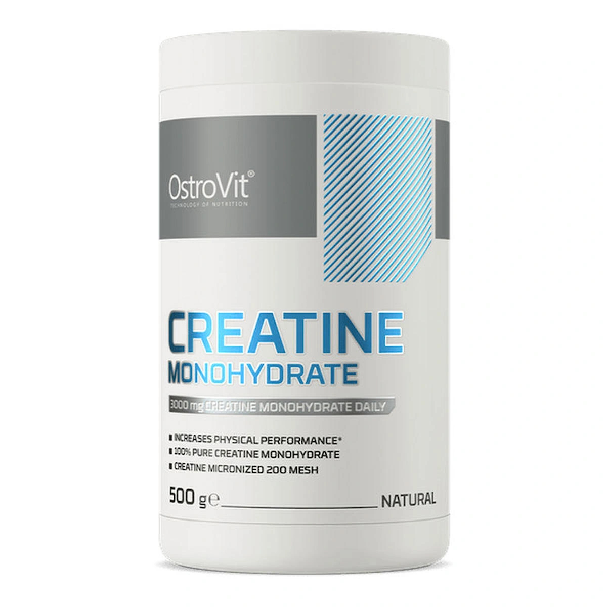 OstroVit Creatine Monohydrate 500 g - 166 SERVİS