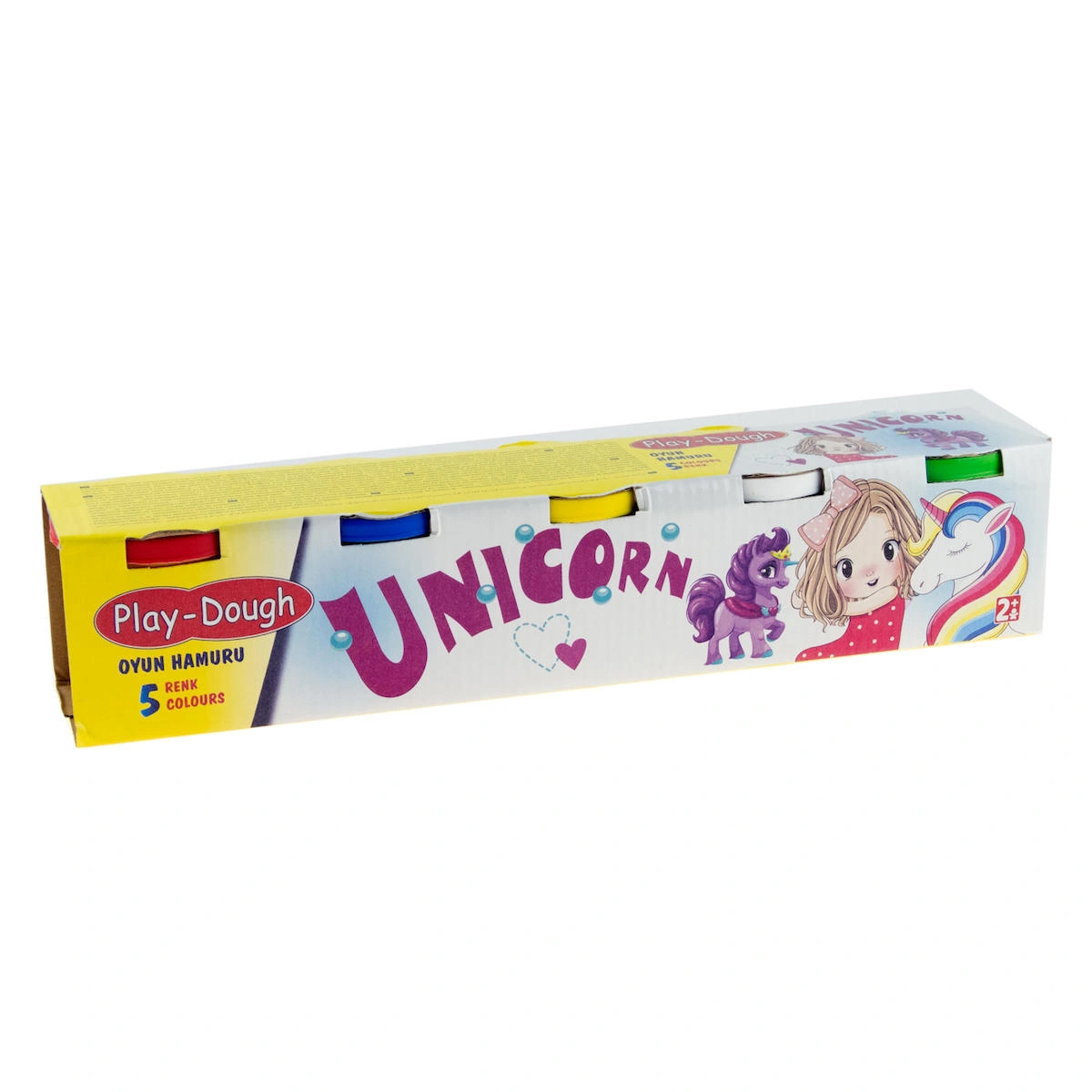 Oyun Hamuru 5 Renk Unicorn 5*40 Gram