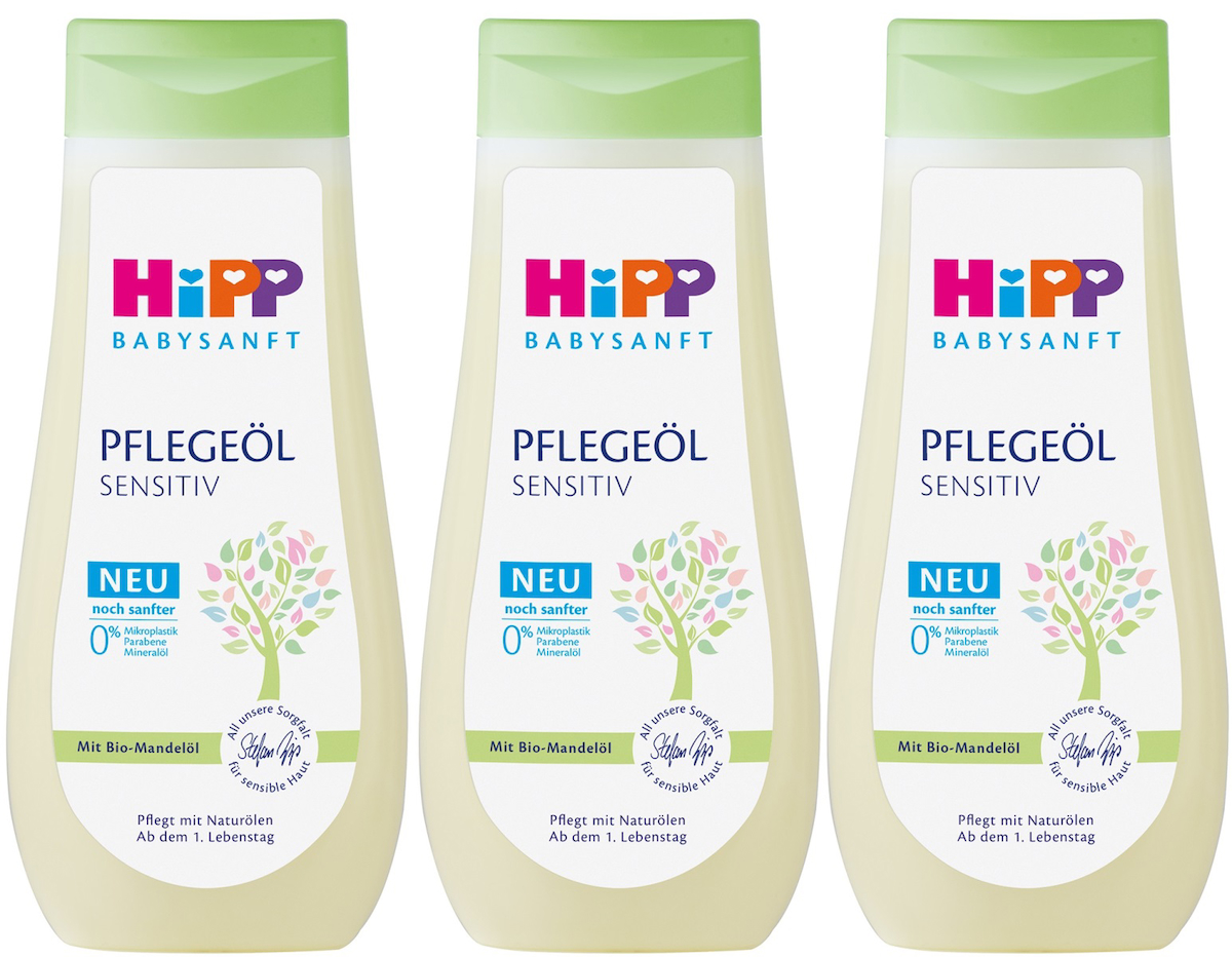 Hipp Babysanft Bebek Bakım Yağı/Pelegeöl Sensıtıv 200ML (3 Lü Set)