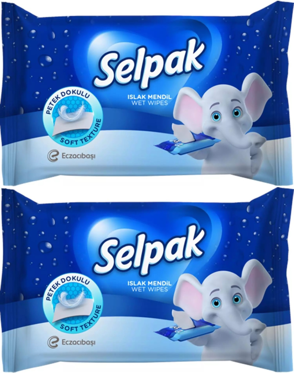 Selpak Islak Cep Mendil 10 Yaprak Klasik (2 Li Set)