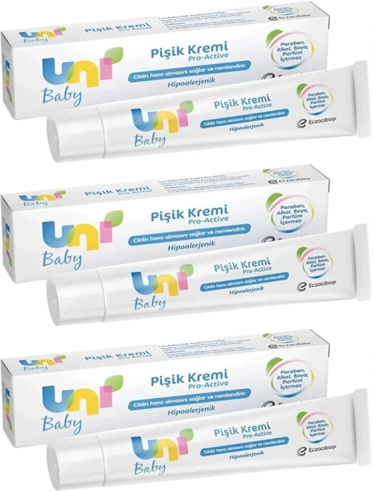 Uni Baby Pişik Kremi 30ML (3 Lü Set)