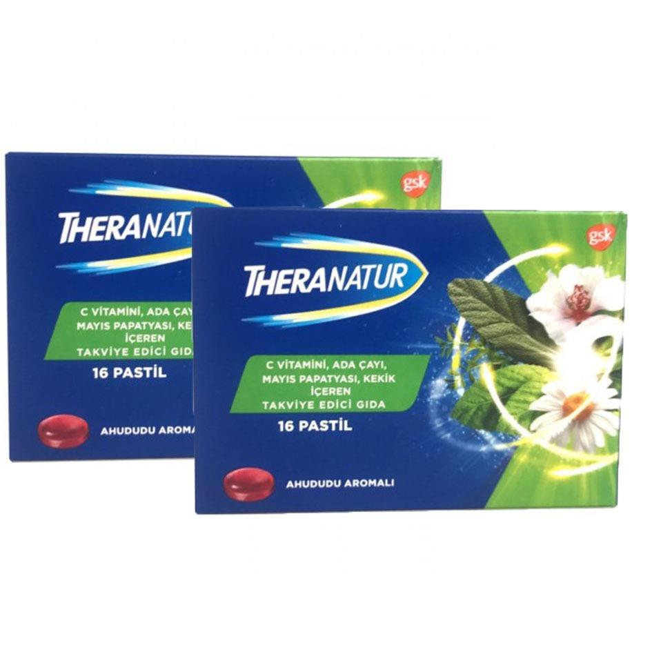 Theranatur Ahududu Aromalı 16 Pastil 2 Adet