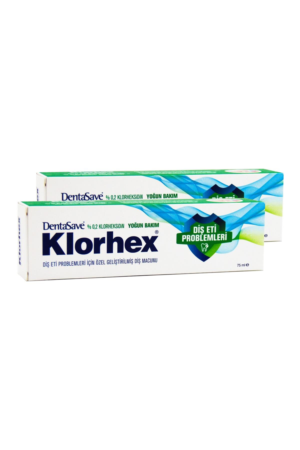 Dentasave Klorhex %0,2 Yoğun Bakım ve Diş Eti Problemleri İçin Diş Macunu 75 ml 2 Adet