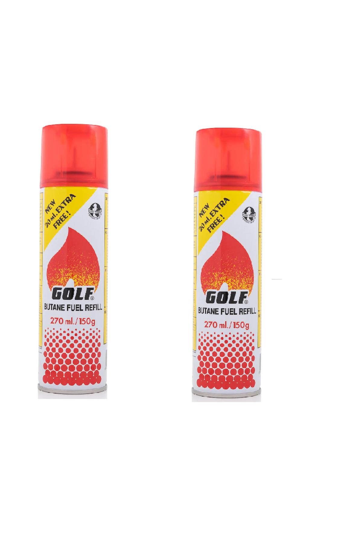 Golf Çakmak Gazı 270 ml 1x2 2 Adet