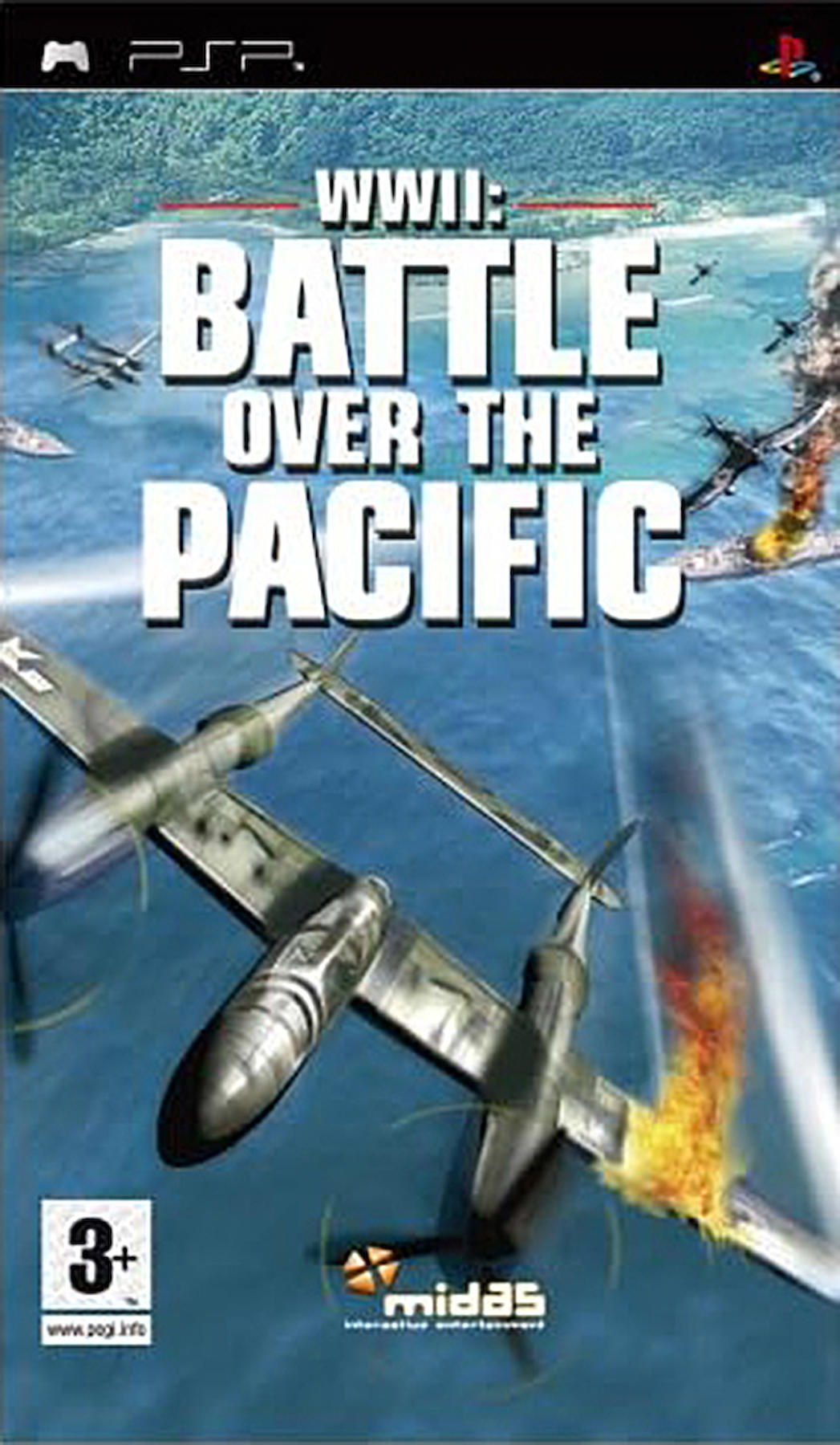 WWII Battle Over The Pasific PSP Oyun PSP UMD Oyun