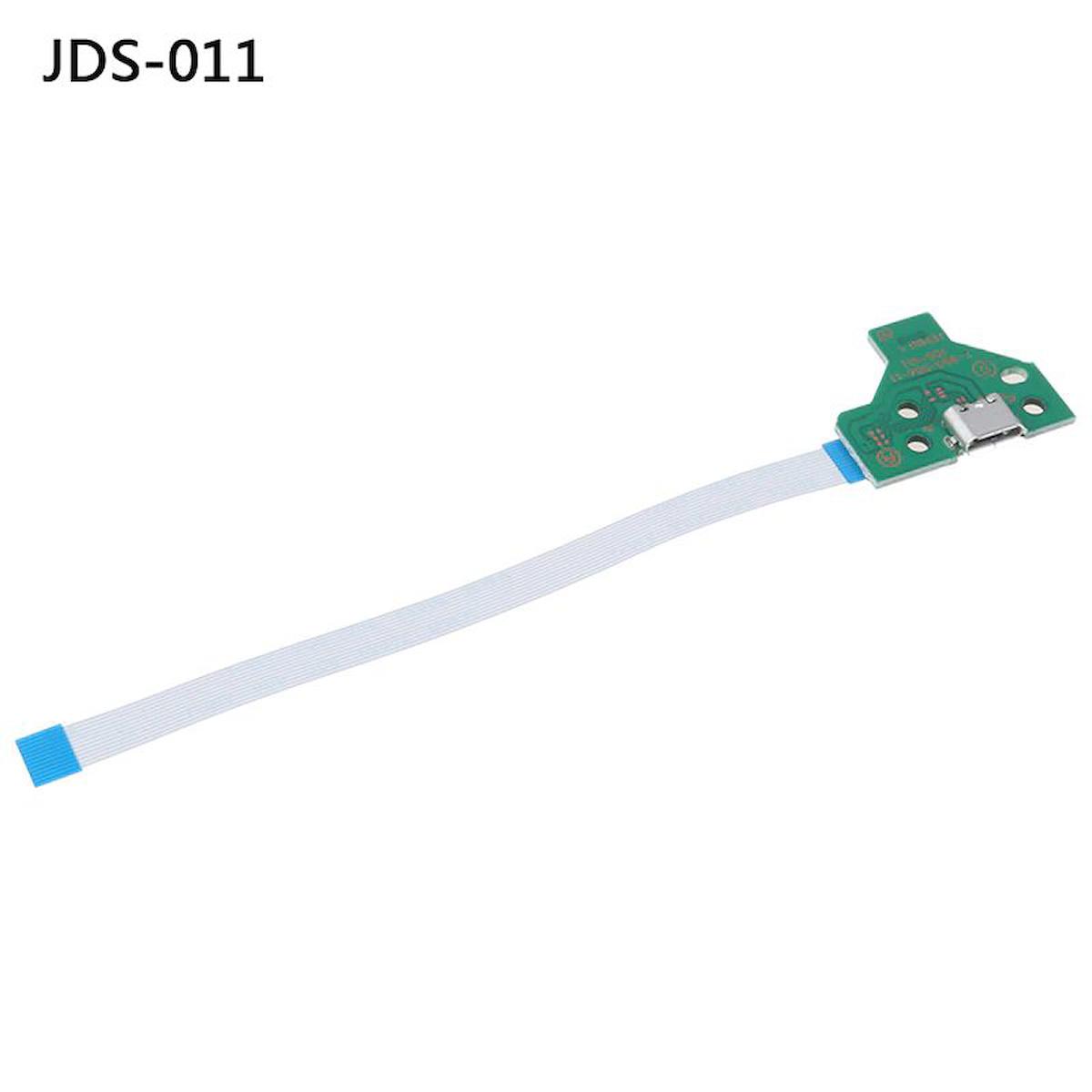 JDS 011 Soket ve 12 Pin Flex Kablo PS4 Kol Tamir USB Şarj Soket Tamiri JDM 011 JDS-011 ve 12pin