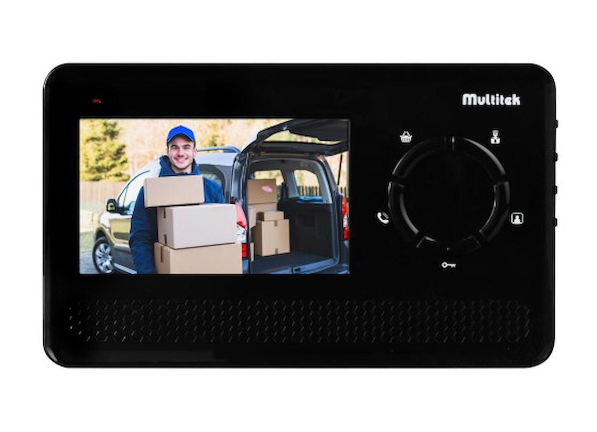 Multitek Multibus Sistem MB43-S 4.3 inç Daire Görüntülü Diafon Ekranı 9G 01 00 0021S