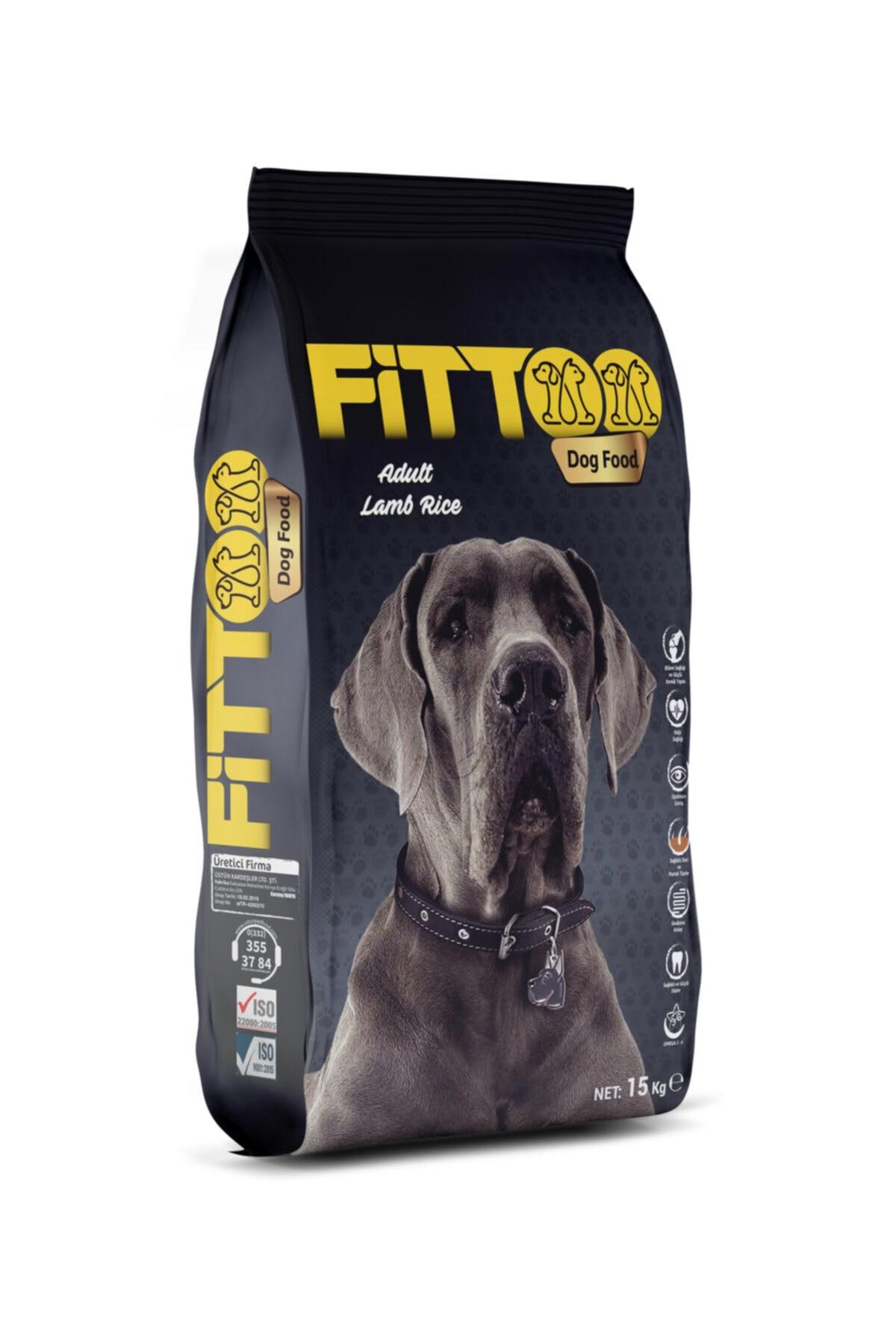 FİTTOO KÖPEK MAMASI YETİŞKİN KUZU ETLİ 15 KG