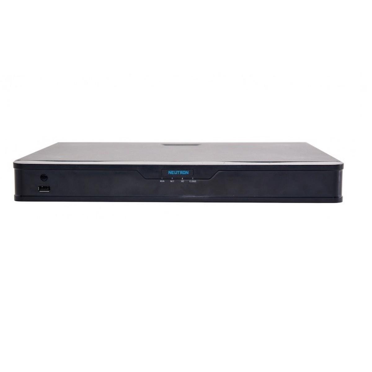 Neutron NVR302-09E2 9 Kanal 12mp Destekli 2 Sata H.265+ 4K NVR Kayıt Cihazı