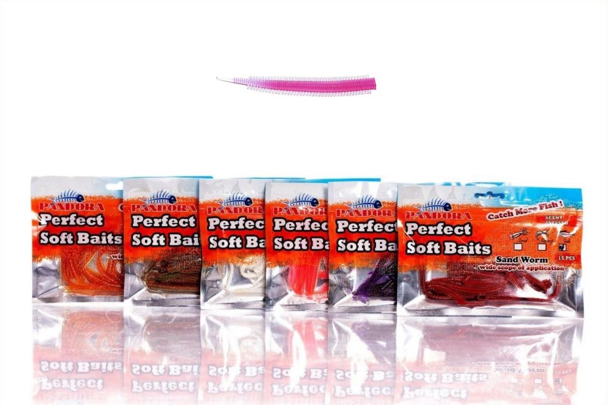 Pandora Perfect Soft Baits Sandworm 7 Cm Pınk