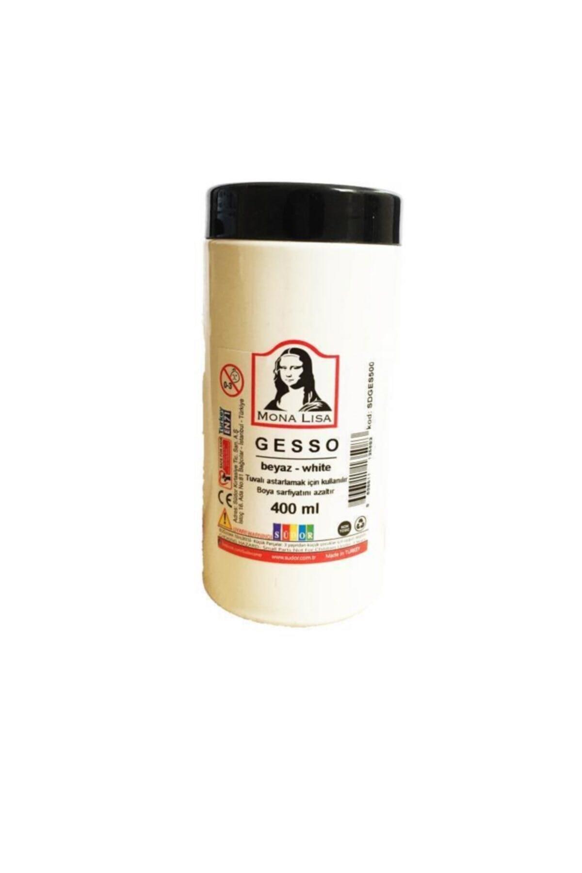 Gesso Tuval Astarı 400 Ml. Beyaz