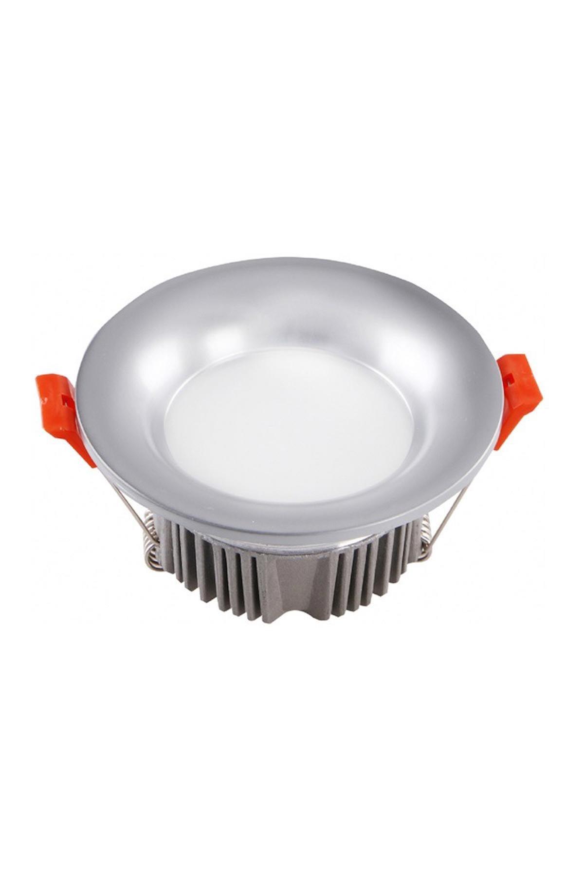 KDL101 6500K Beyaz 5W Silver Kasa Smd Downlight Spot Armatür