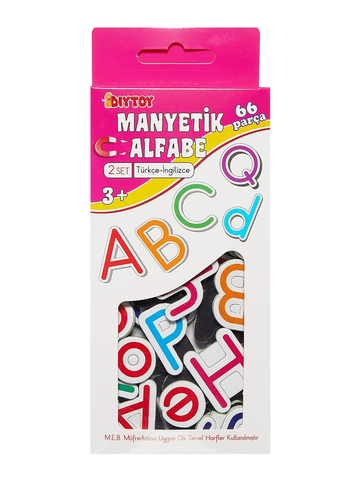 Diytoy Manyetik Alfabe Eğitici Oyuncak Magnet