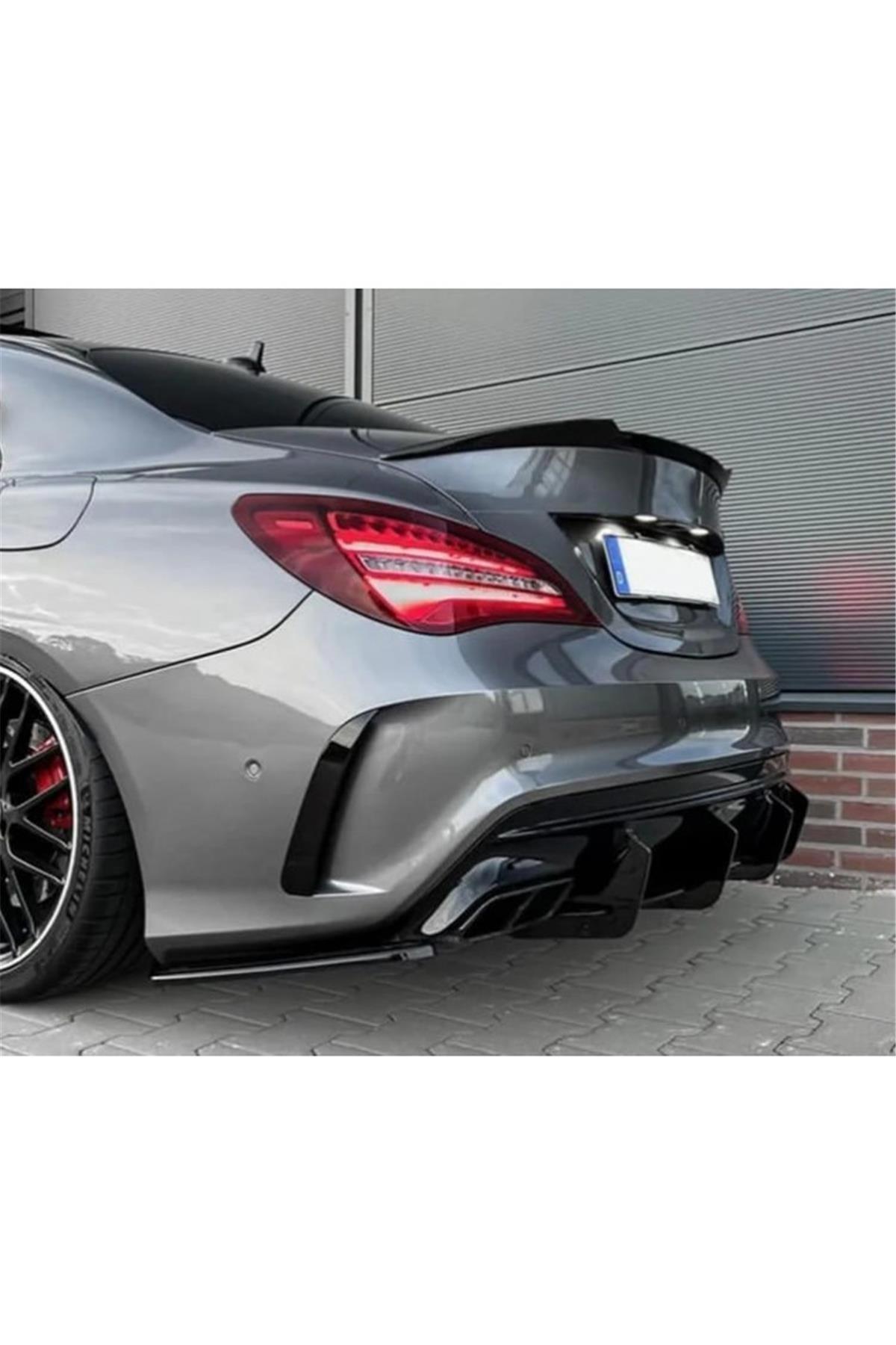 Mercedes W117 Cla  uyumlu M4 Style Plastik 2012-2018 Spoiler