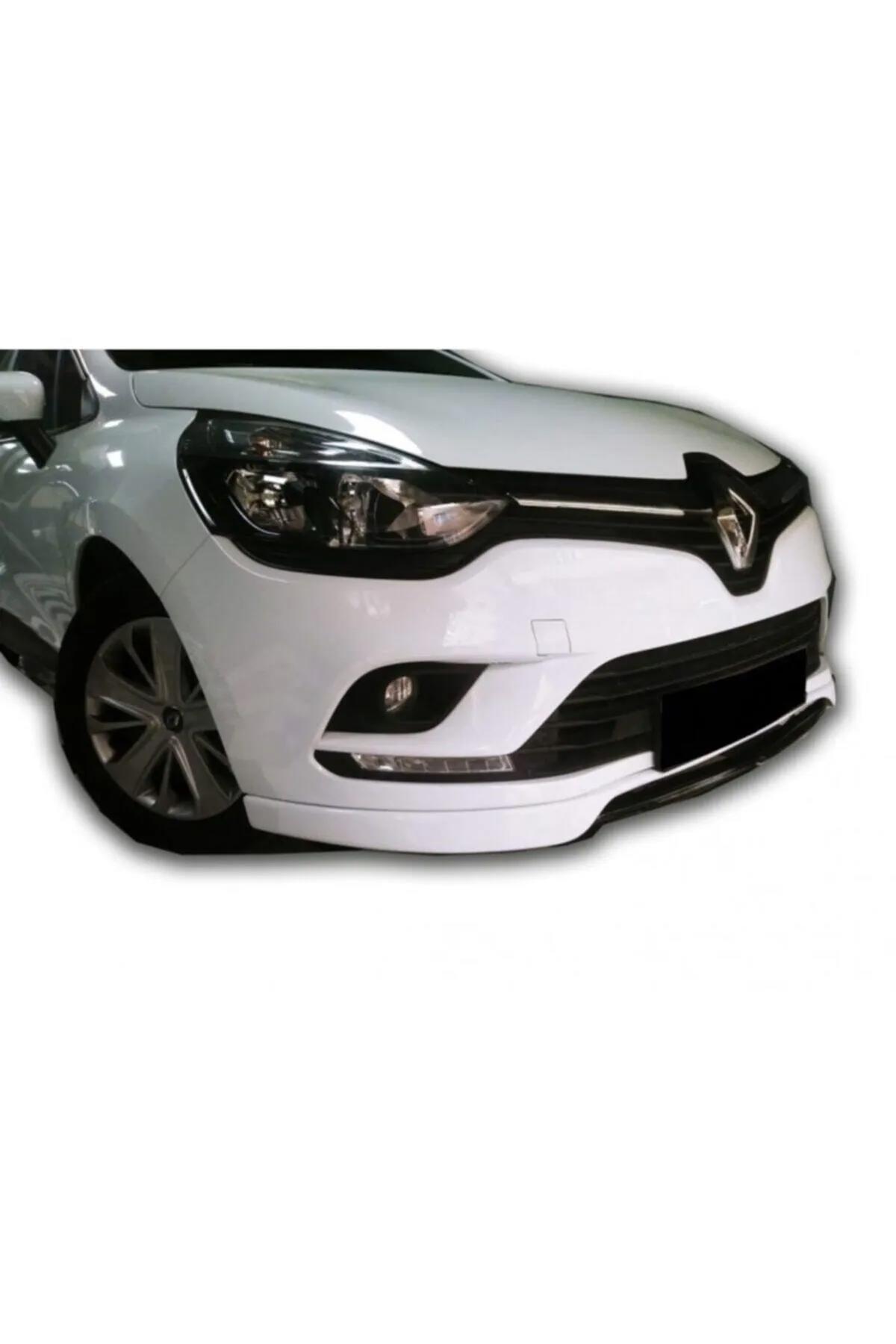 Renault Clio 4 Serisi (2016-2020) Sport Dizayn Ön Tampon Ek + Alt Lipi (plastik)