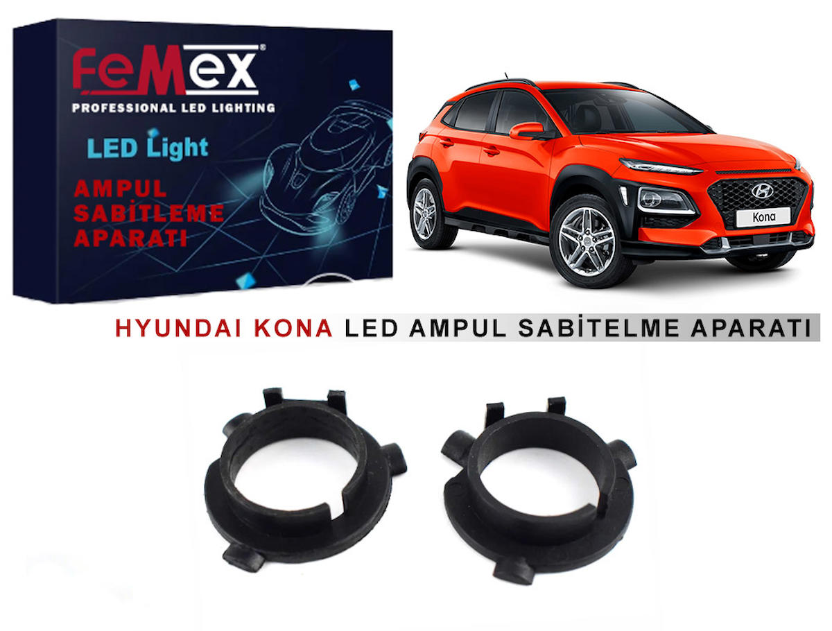 HYUNDAİ KONA ARAÇLAR İÇİN FAR TUTUCU LED AMPUL SABİTLEME APARATI