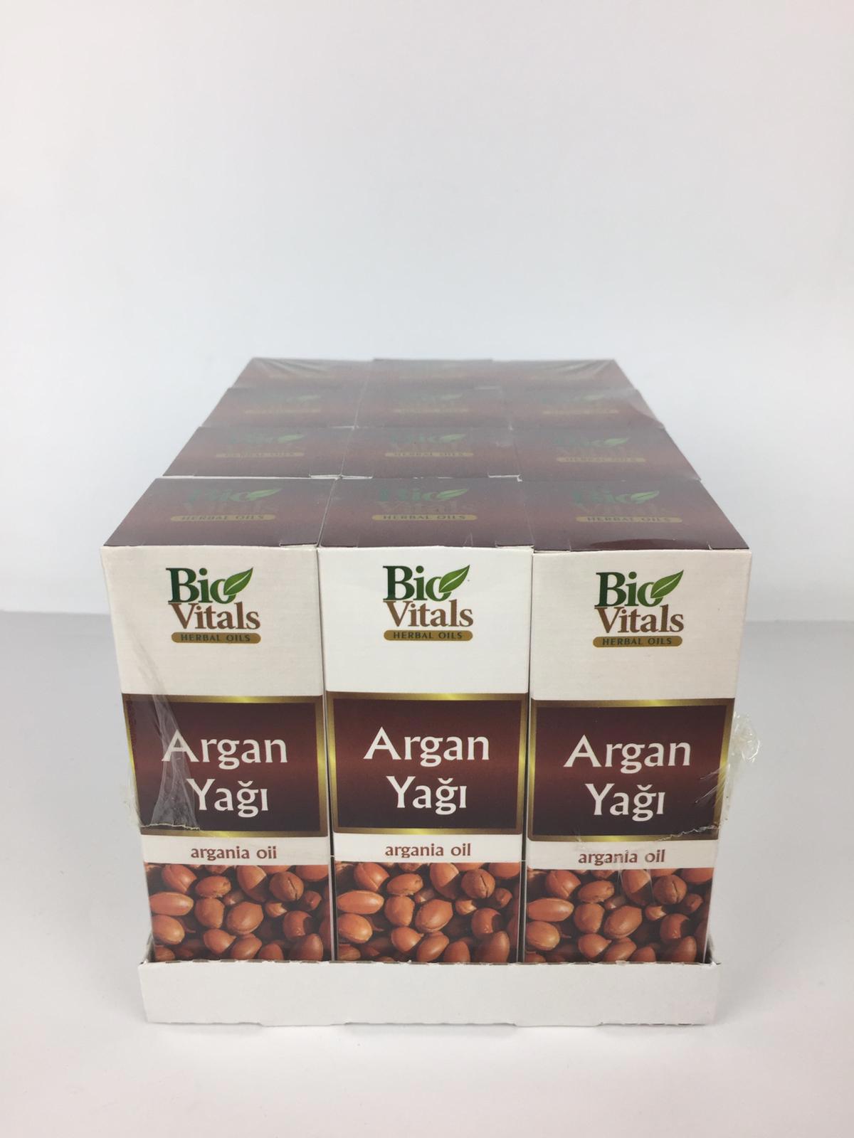 Bio Vitals  Argan Yağı 50 ml 12 li set