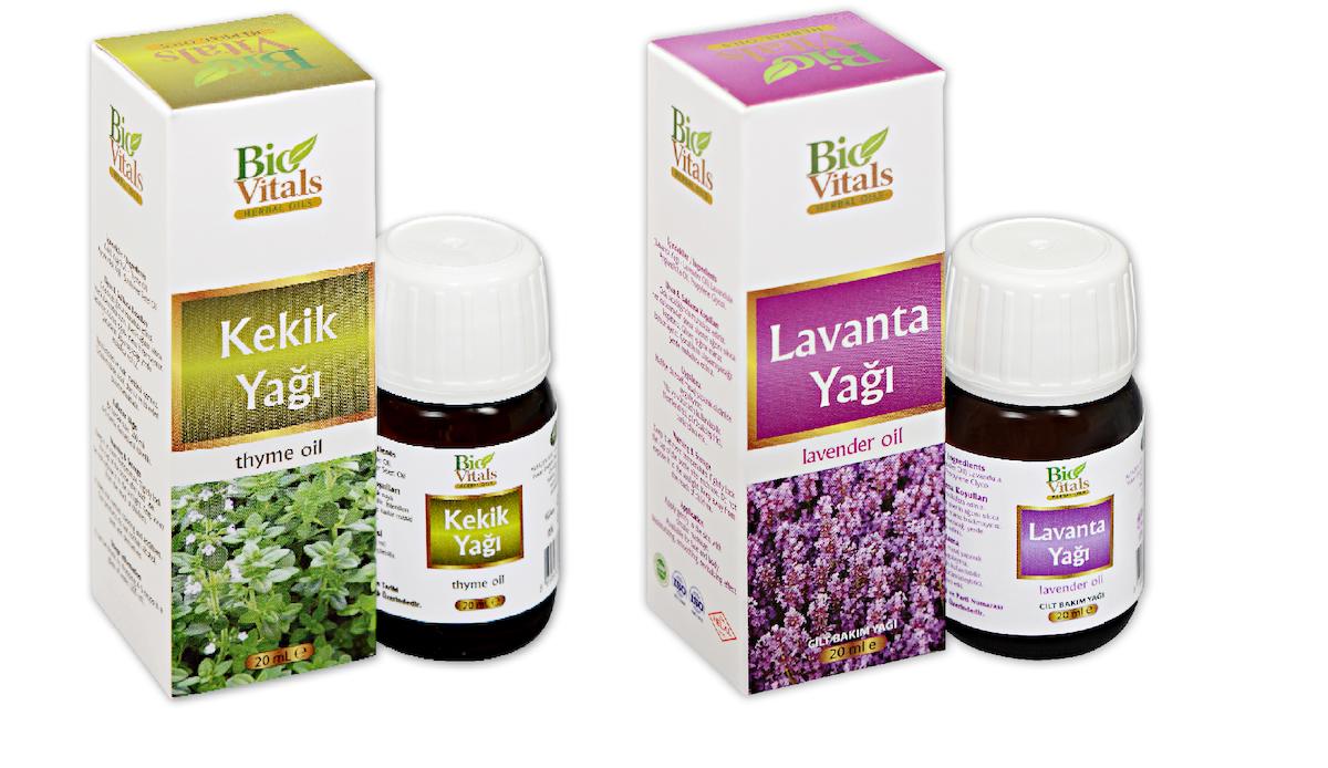 Kekik Ve Lavanta-Aromatik Masaj-Cilt Bakım Yağ Seti