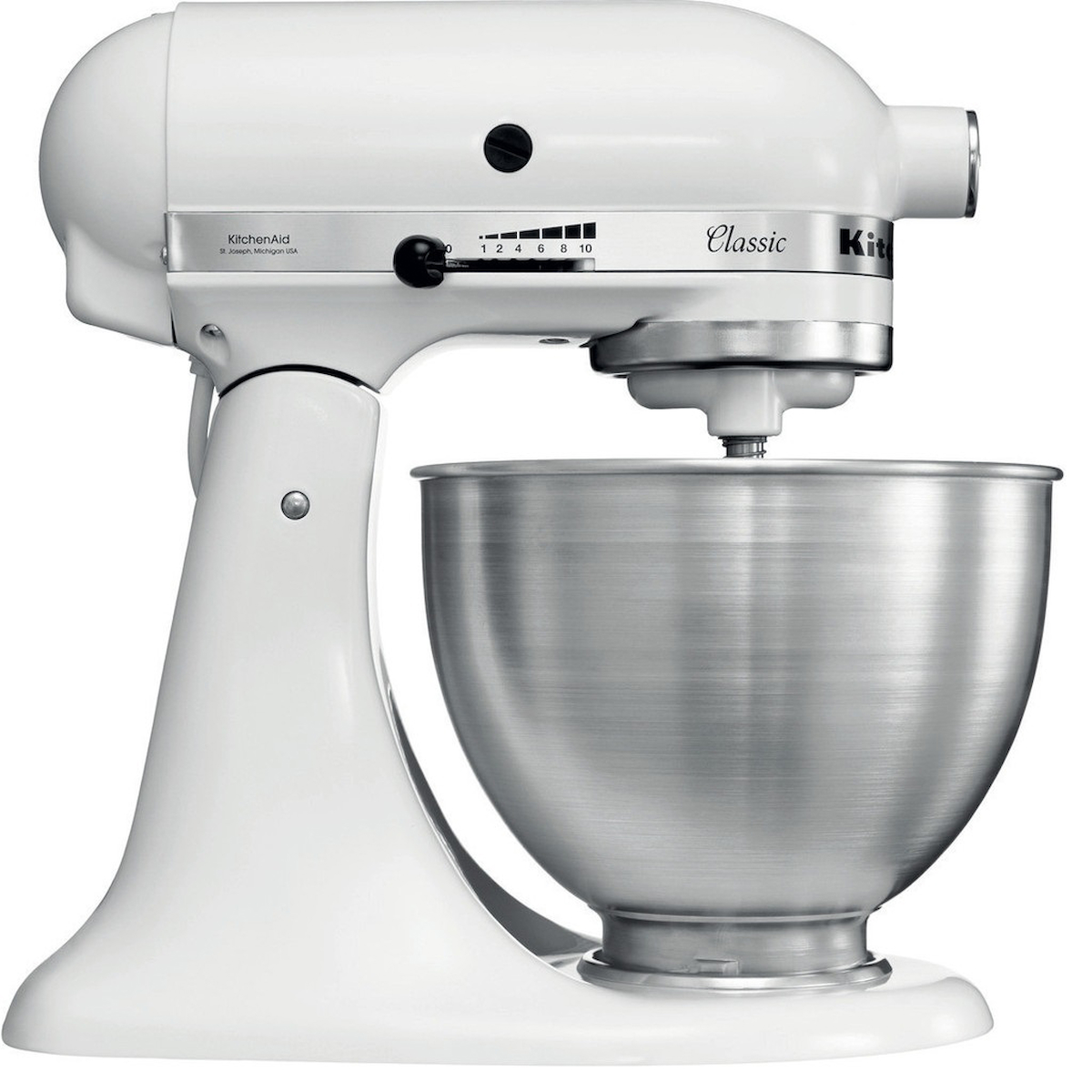 KitchenAid Classic Set Üstü Mikser Parlak Beyaz - 4,3lt - 5K45SSEWH