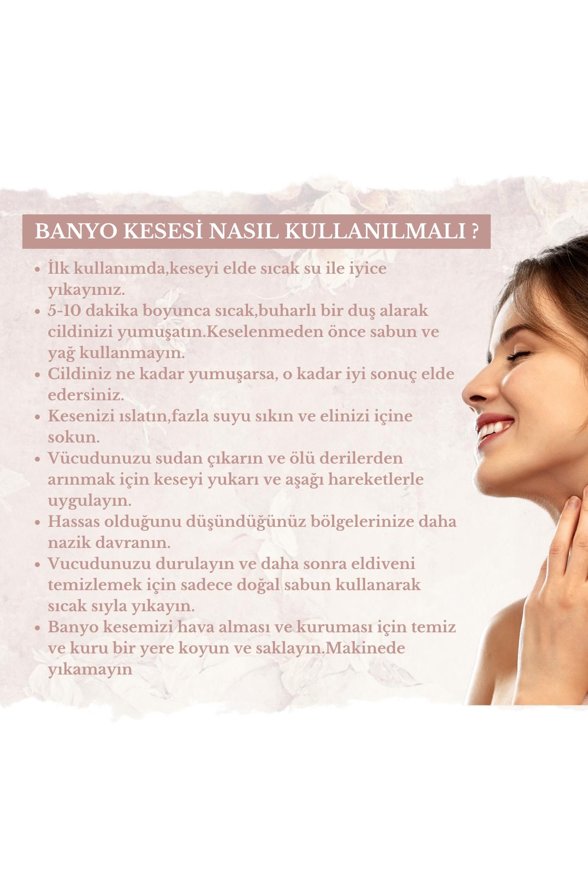 Banyo Duş Kesesi Peeling Eldiveni %100 Floş İpek Erkekler ve Kadınlar İçin, Premium Kese, Siyah