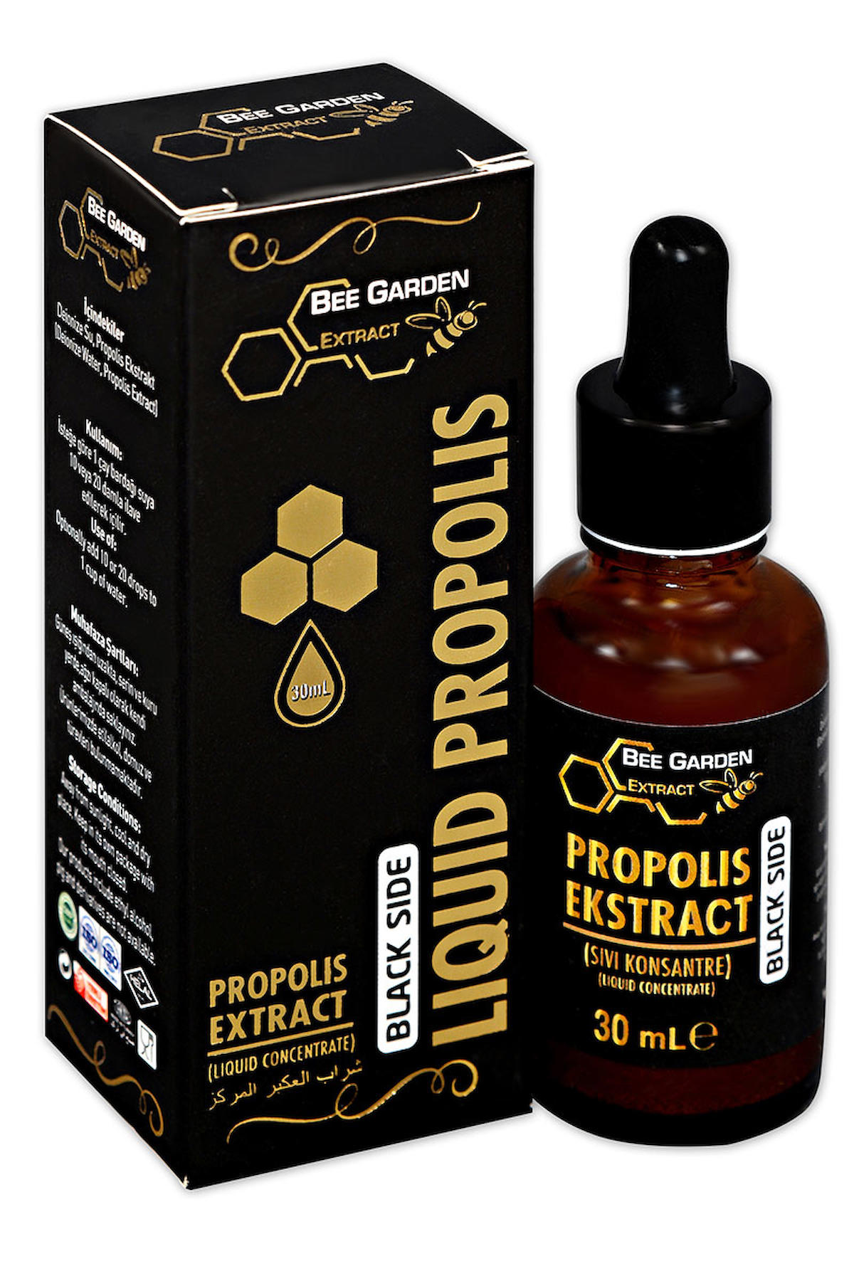 BEE GARDEN SIVI PROPOLİS 30ML BLACKSIDE