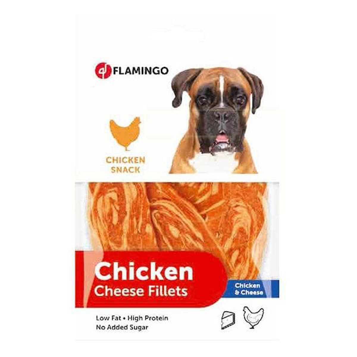 Flamingo Chicken Tavuk ve Peynirli Köpek Ödülü Large 85 gr