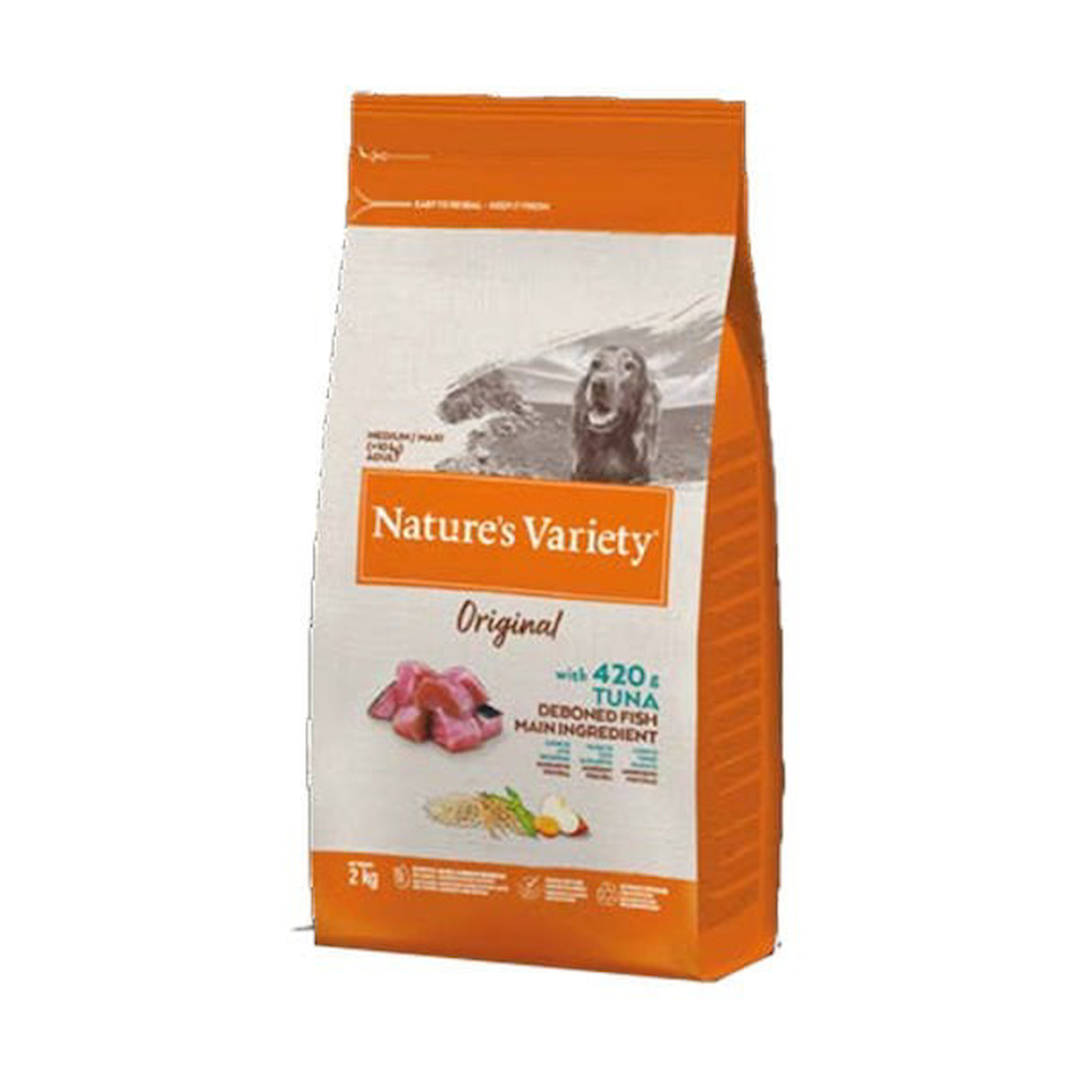 Natures Variety Tuna Balıklı Orta ve Büyük Irk Yetişkin Köpek Maması 2 Kg