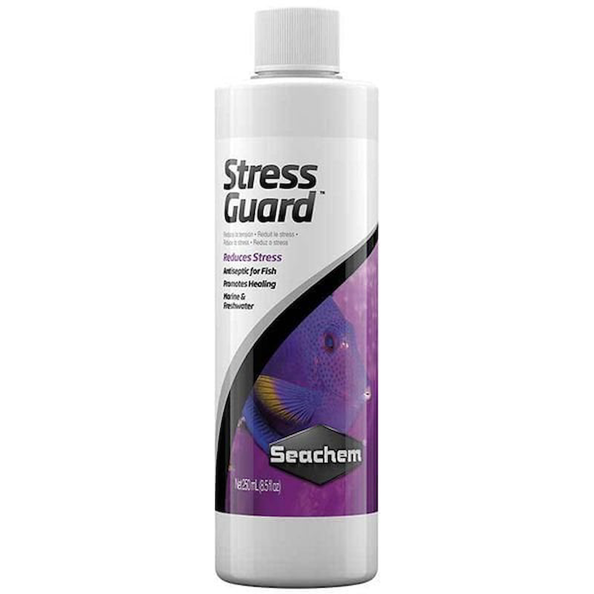 Seachem Stressguard Taşınan Balıklarda Stres Azaltıcı Sakinleştirici 250 Ml