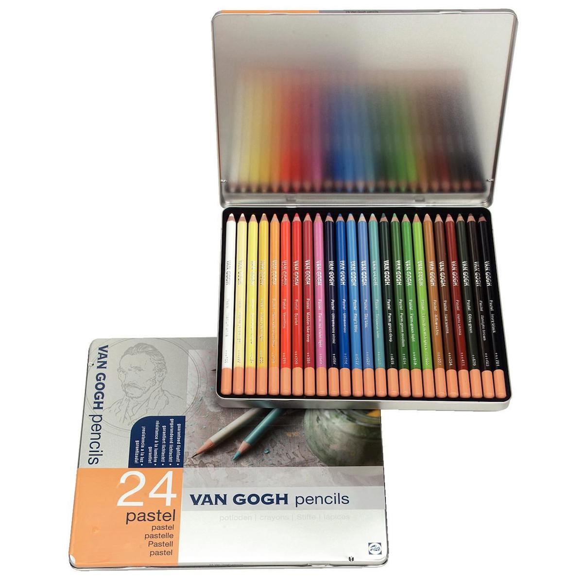 Van Gogh PASTEL PENCİL Pastel Kalem Temel 24`LÜ SET 