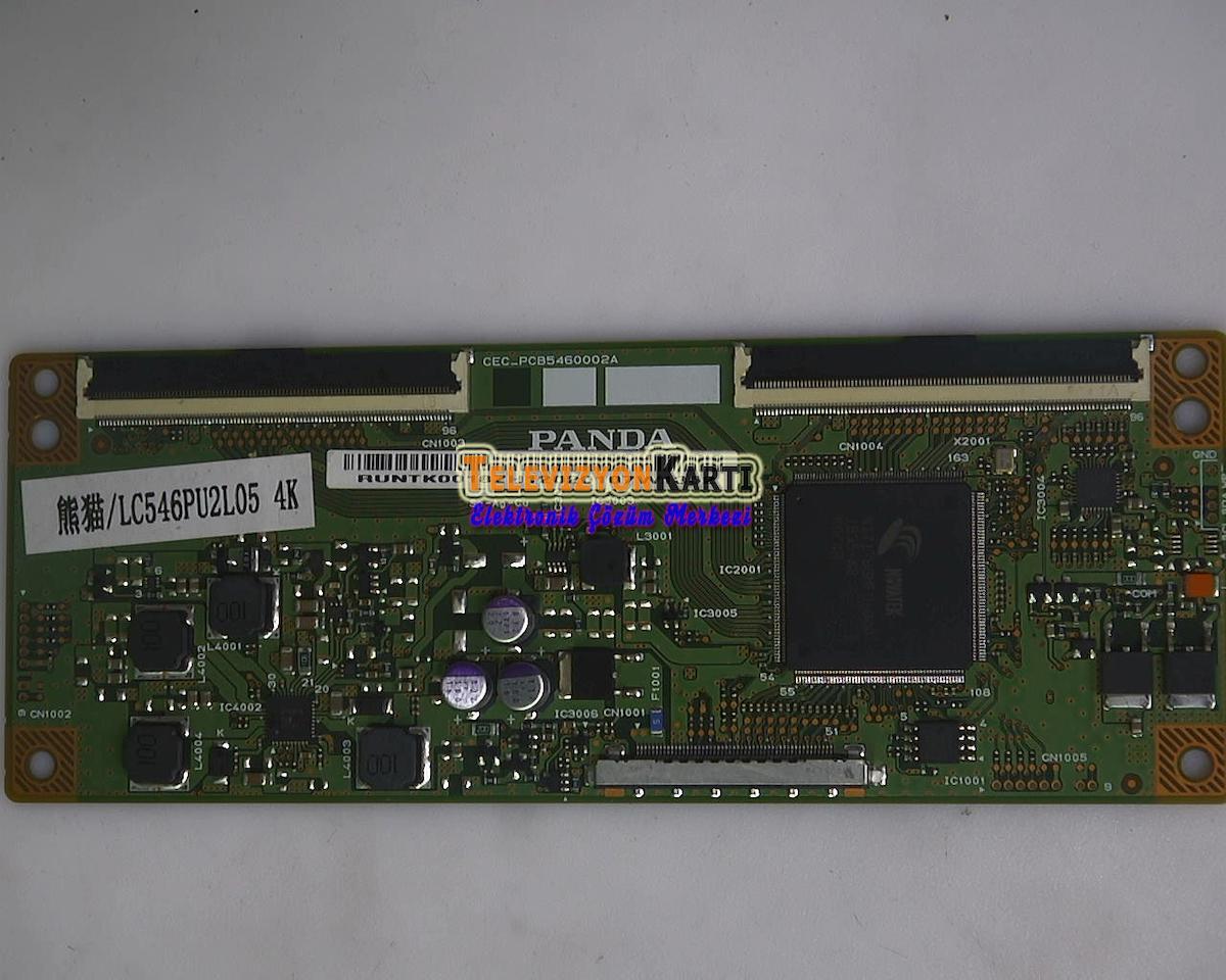 CEC_PCB5460002A, RUNTK0018ZZ, RUNTK0018ZZ12A07504H5035, T CON Board, SN055LDUCV6488-Y-2H, CX550DLEDM