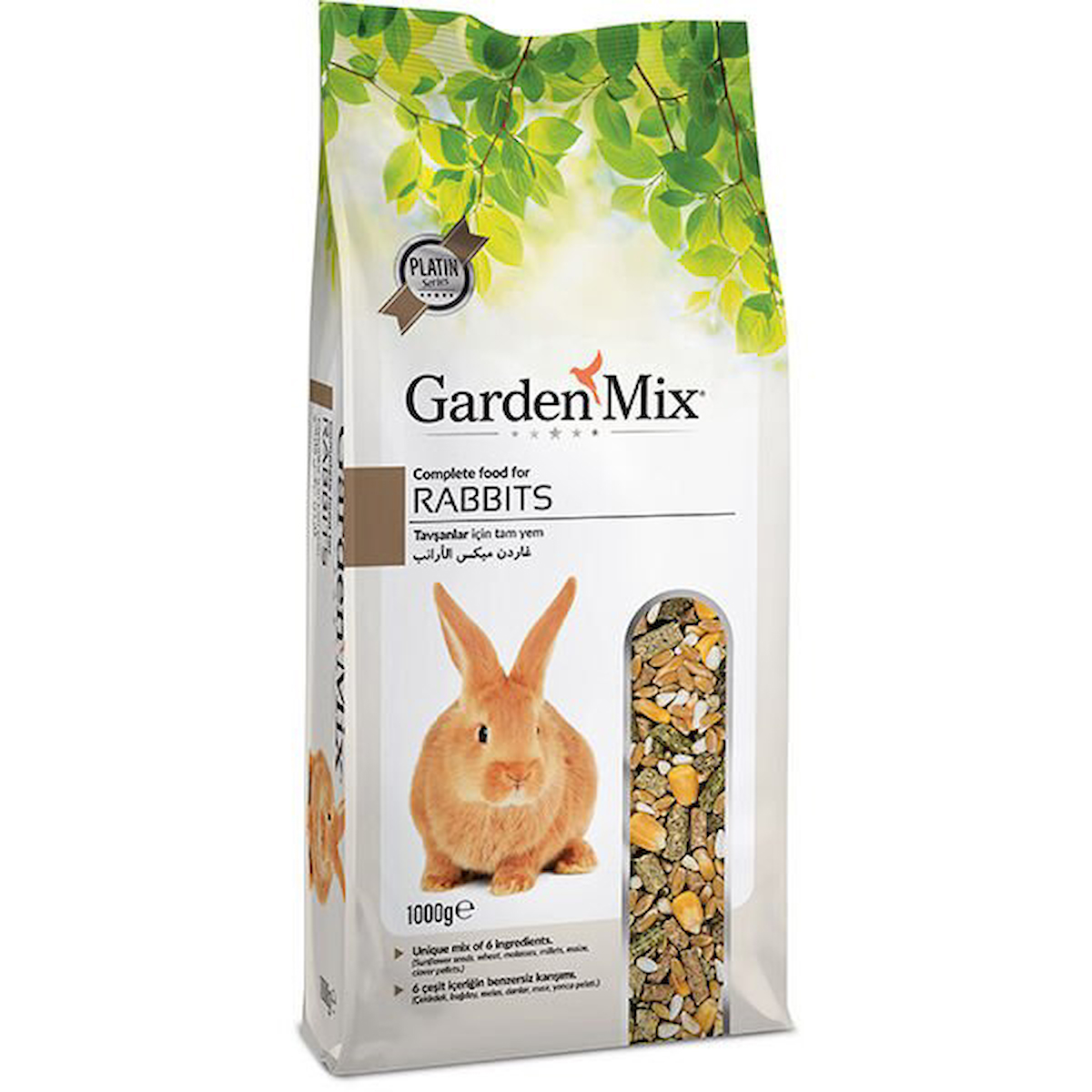 Garden Mix Platin Tavşan Yemi 1 Kg