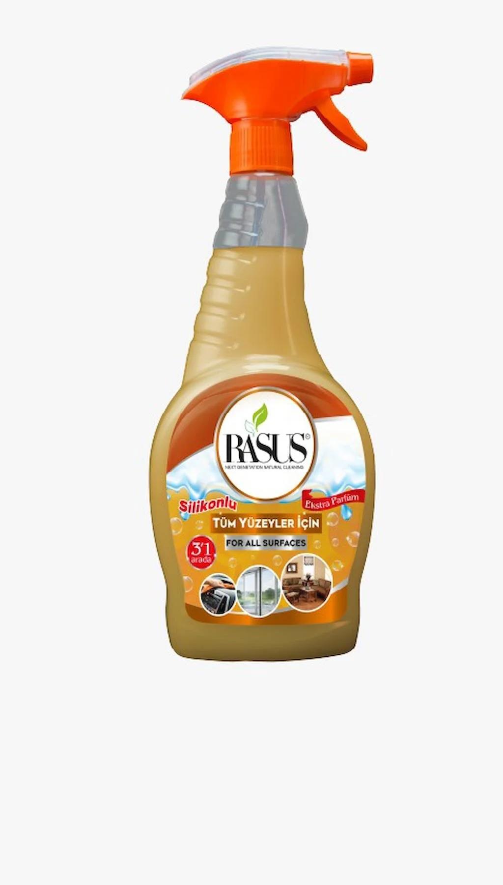 RASUS CAM SİL & AHŞAP VE MOBİLYA PARLATICI PARFÜMLÜ 750 ML