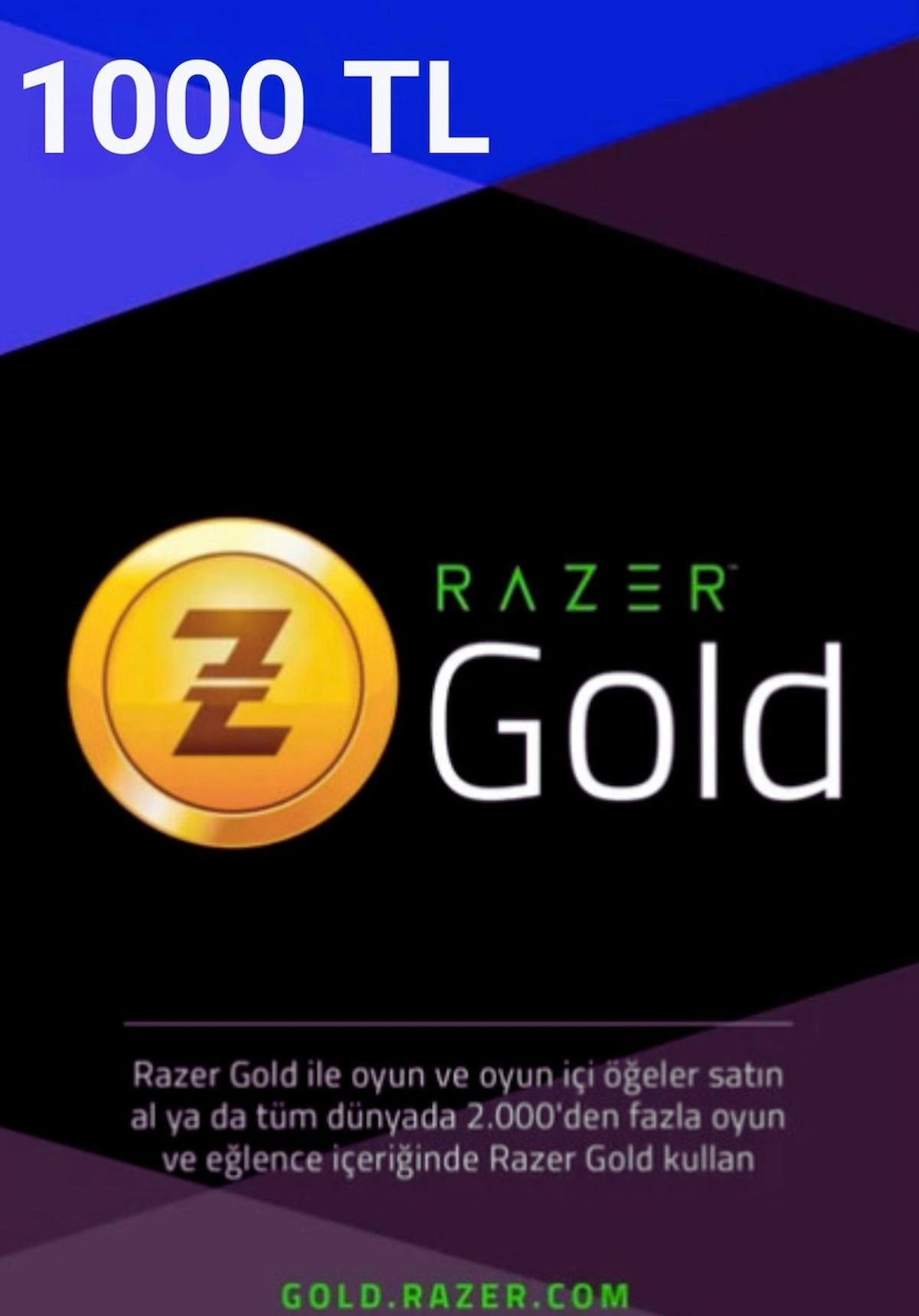 Razer Gold 1000 TL