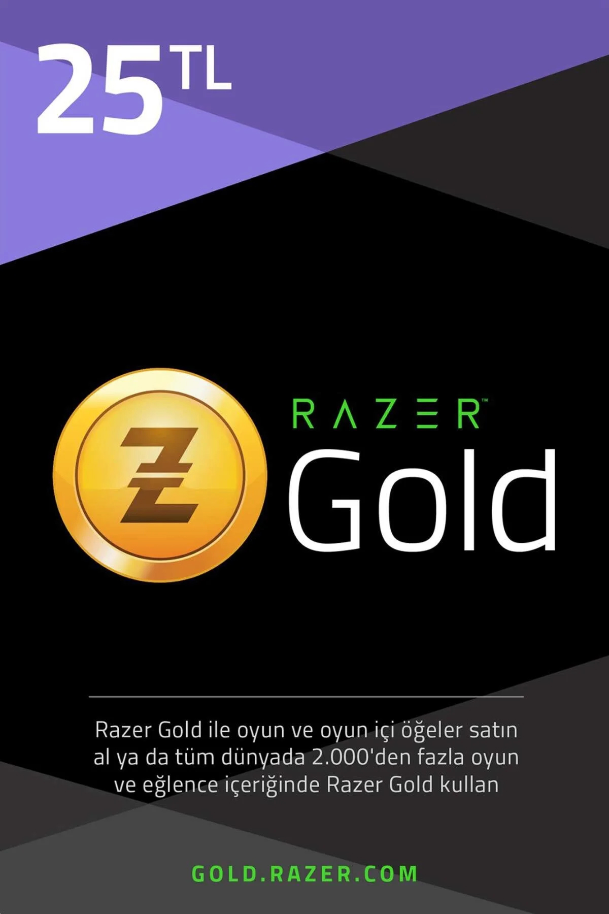 Razer Gold 25 TL