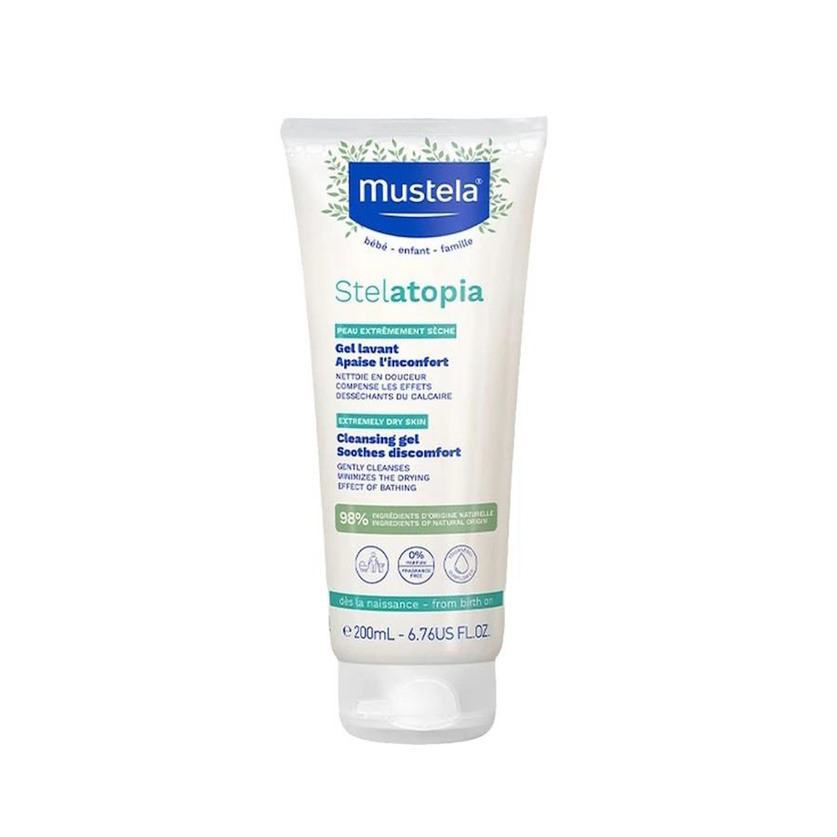 Mustela Stelatopia Cleansing Gel 200 ml