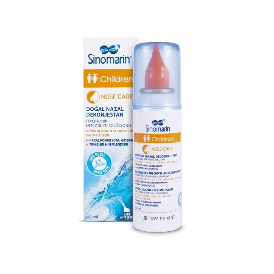 Sinomarin Children Hipertonik Deniz Suyu 100ml