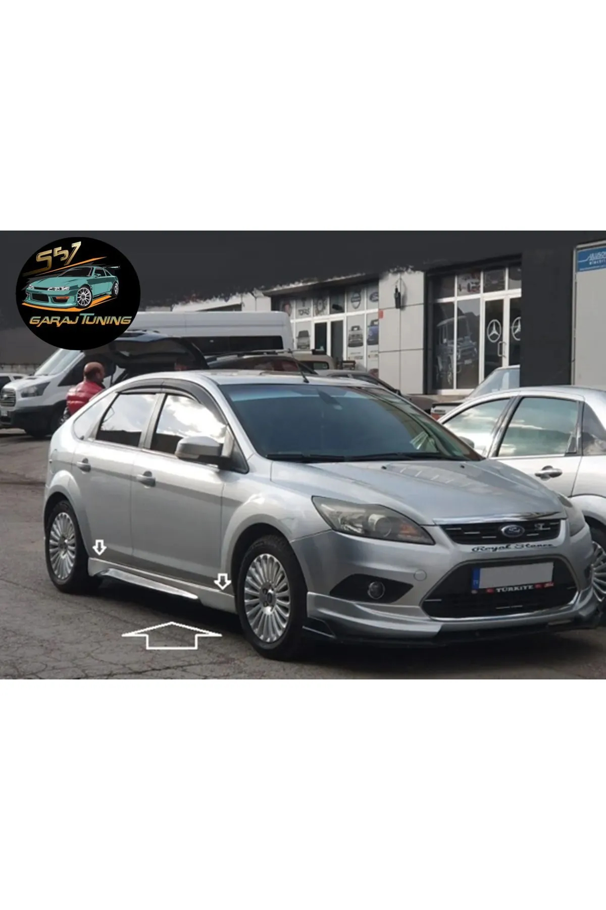 FORD FOCUS 2-2.5 GT MARŞPİYEL SAĞ SOL TAKIM FİBERGLASS BOYASIZ