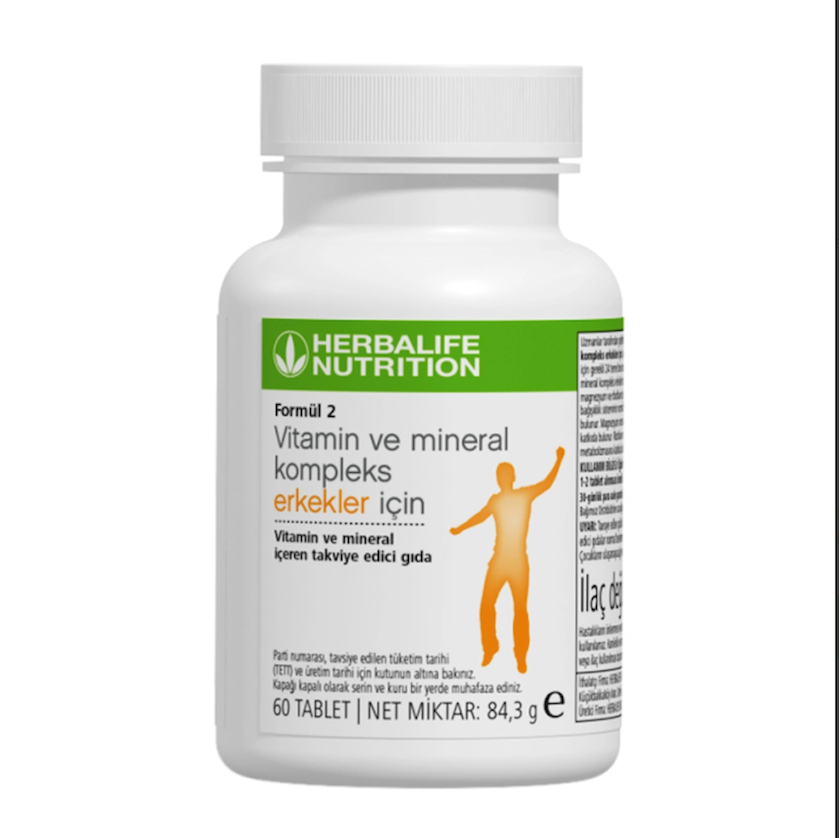 Formül 2 Vitamin ve Mineral Kompleks Erkekler İçin 60 Tablet