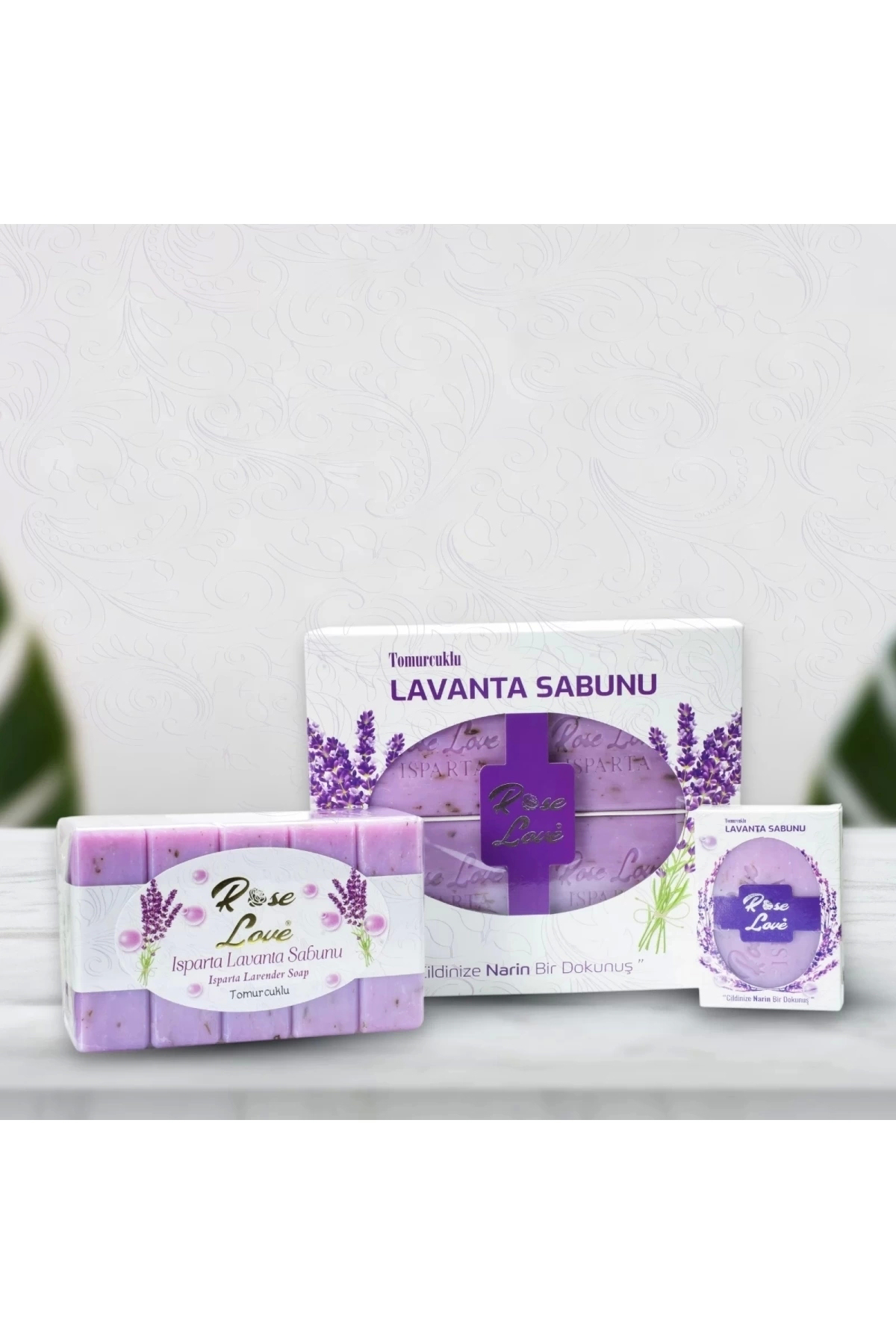 Rose Love Lavanta Sabunu 3'Lü Paket