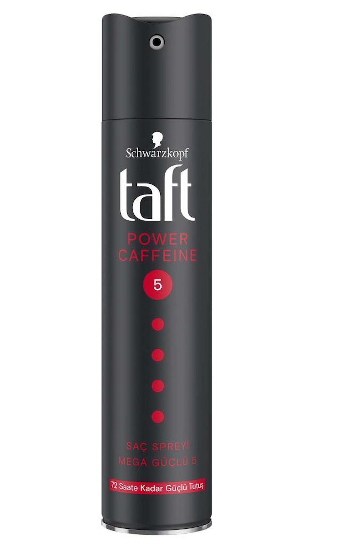 Taft Power Kafein Sprey 250 ml x 2 Adet