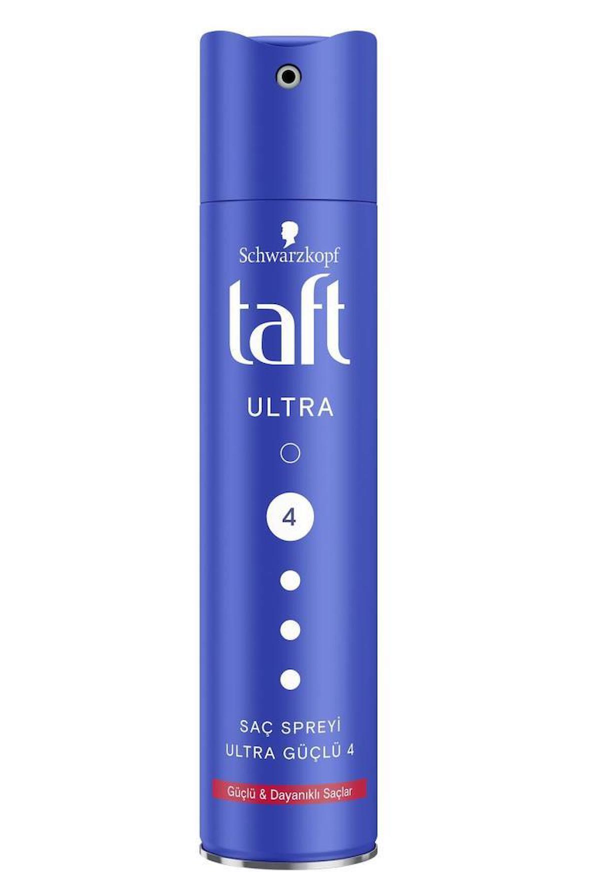 Taft Ultra Güçlü Sprey 250 ml x 2 Adet