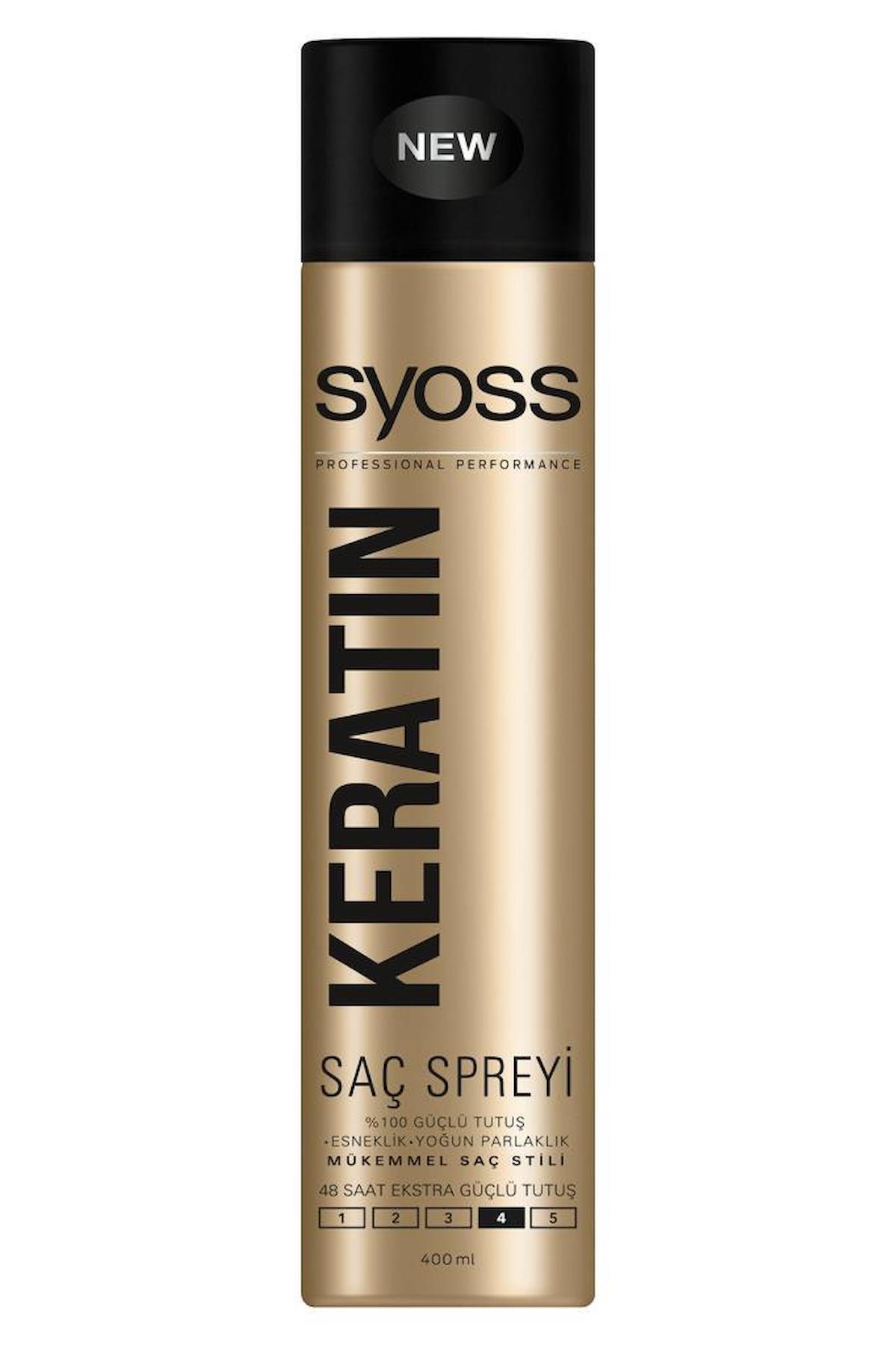Syoss Keratin Sprey 400 ml x 2 Adet