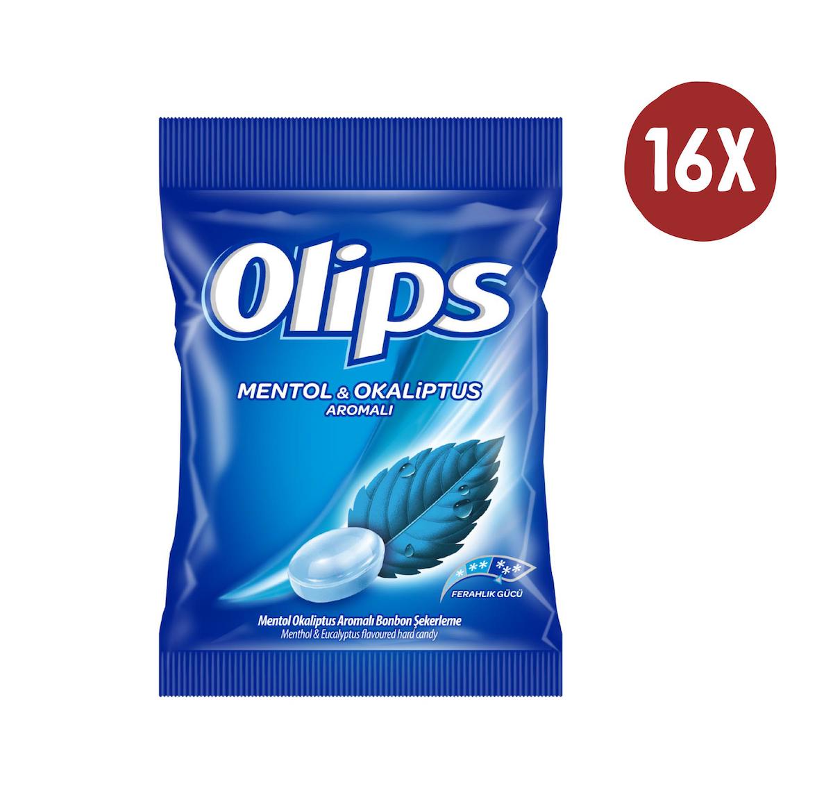 Olips Poşet Mentol Okaliptus 76GR 16'LI KUTU