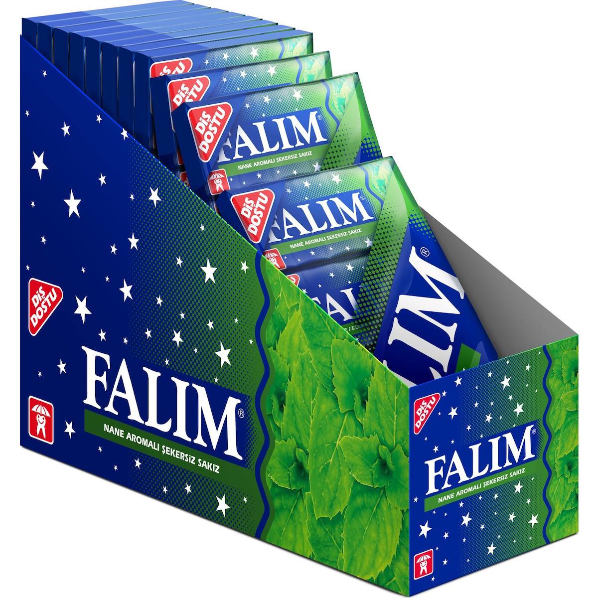 Falım 5'li Paket Nane Aromalı Sakız 35gr 20 ADET